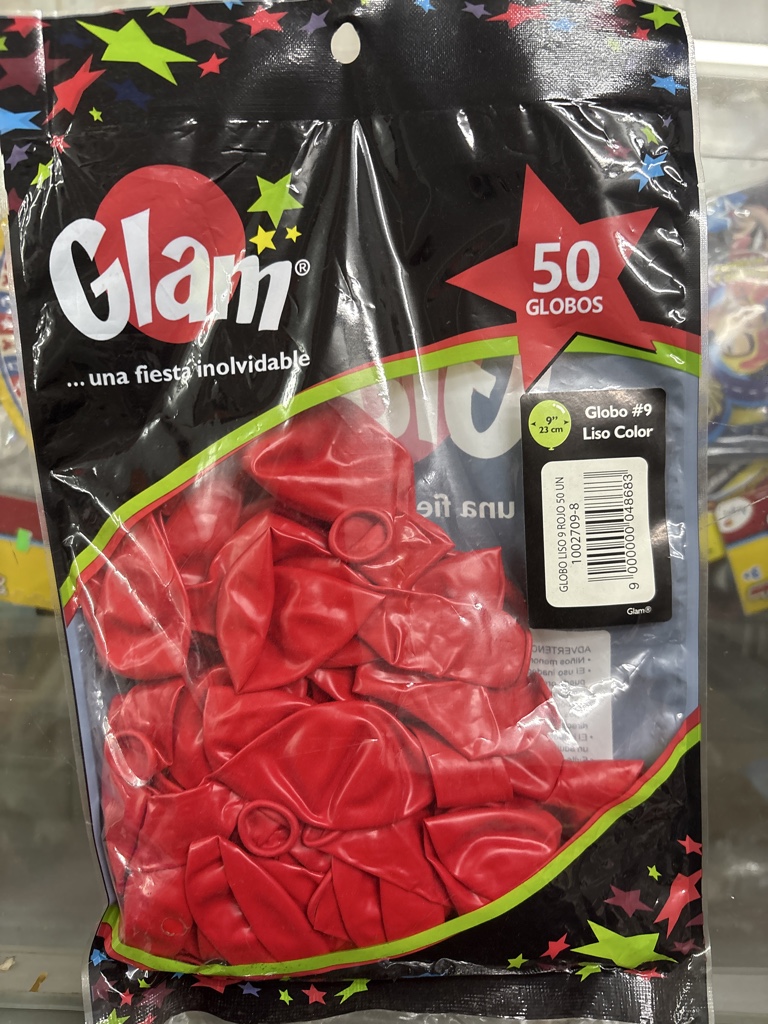 Globos 50 Unidades ROJO