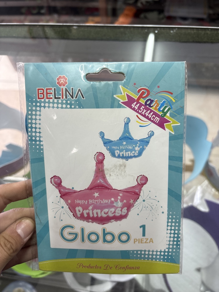 Globo Corona Cumpleaños