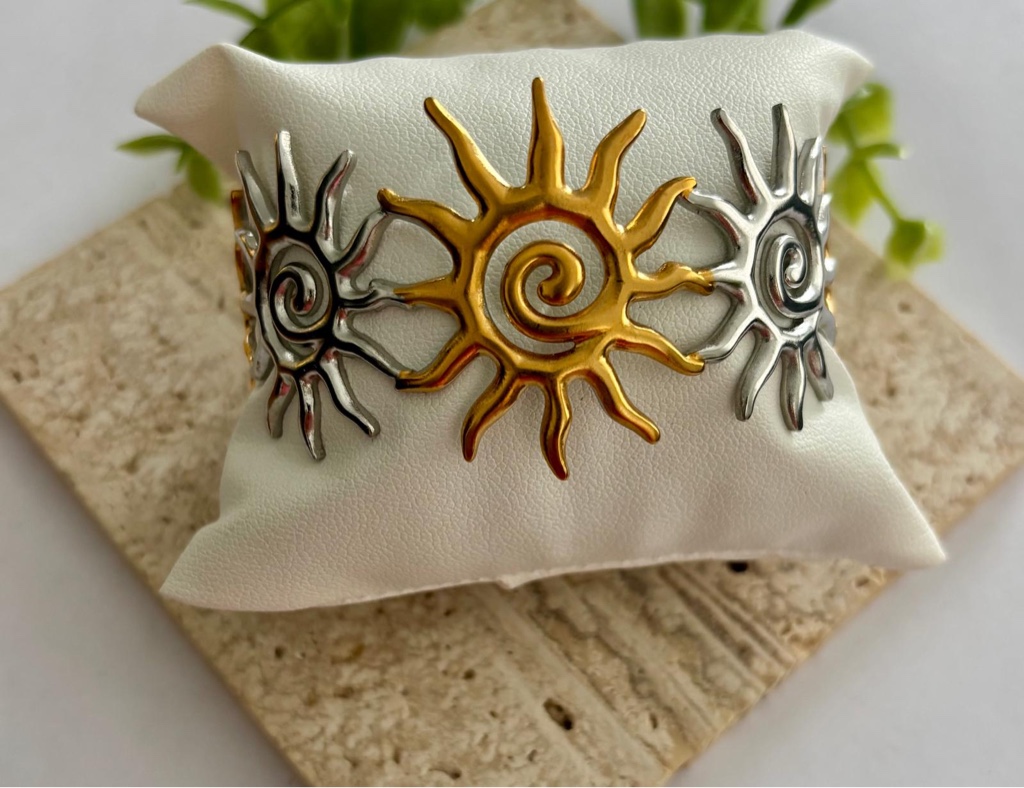 Sun Spiral Bracelet