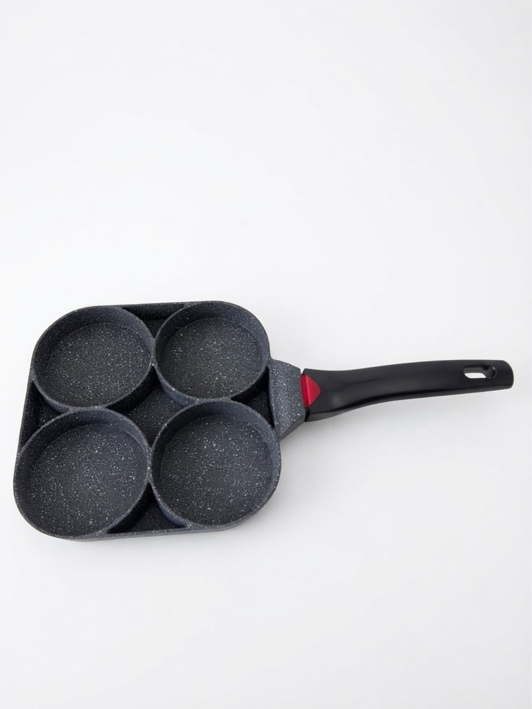 SARTÉN DE TEFLÓN DE CUATRO HUEVOS