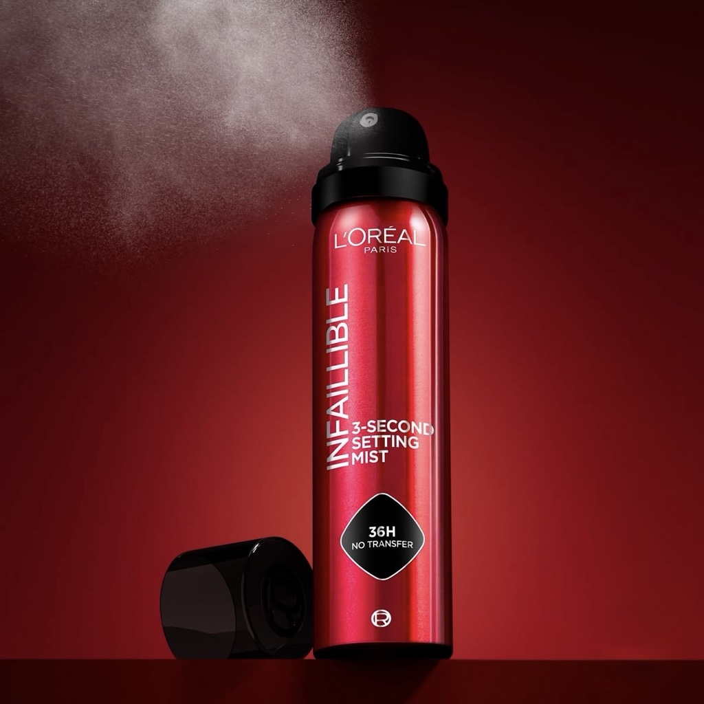🩷 L’Oréal Infallible 3-Second Setting Mist ✨