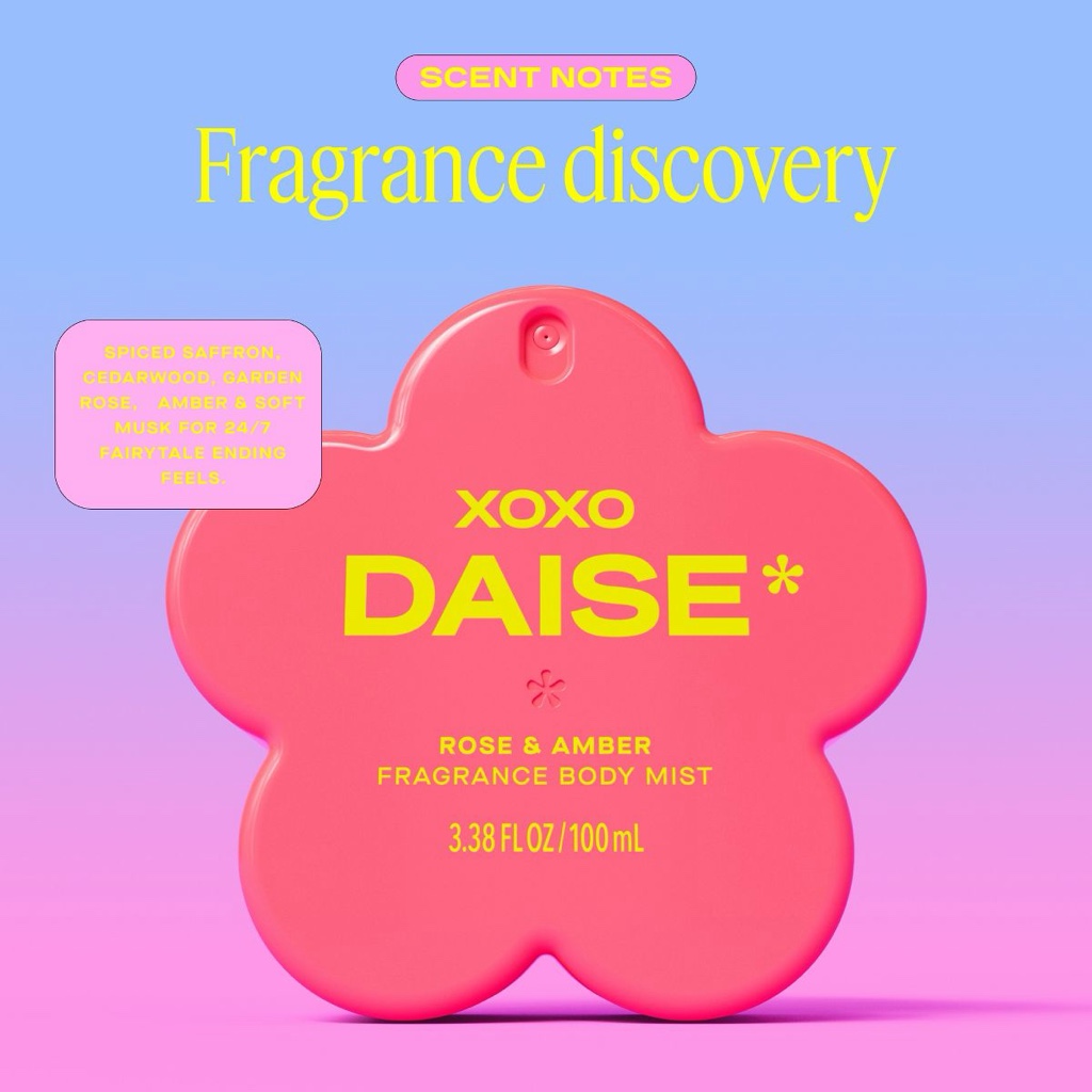 ⭐ Daise XOXO Daise Fragrance Body Mist ✨