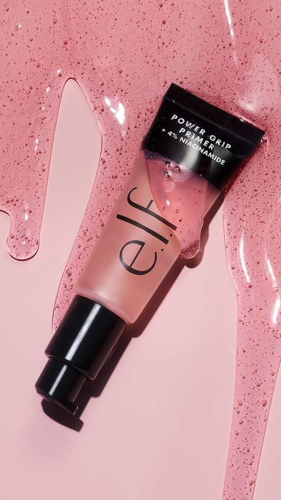 🩷 e.l.f. Power Grip Primer + Niacinamide (Rosado) ✨