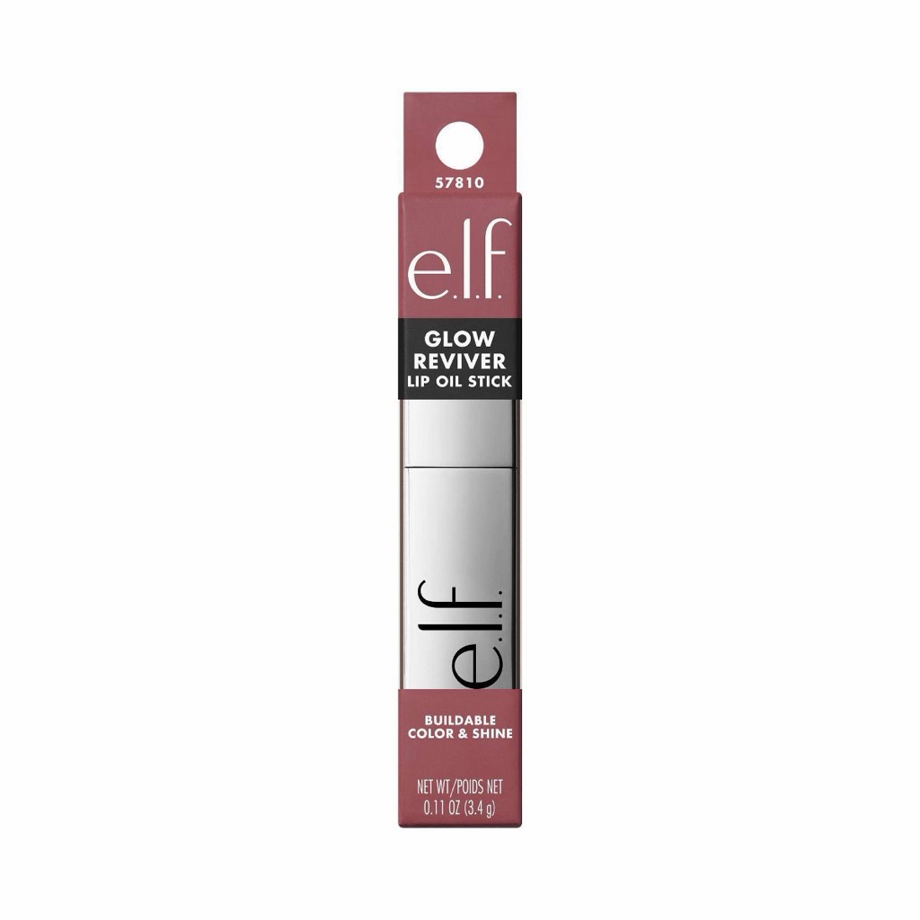 💜 e.l.f. Glow Reviver Lip Oil Stick – Mauve Mentality ✨