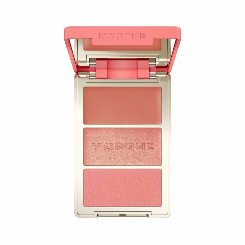 ⭐ Morphe Cheek Thrills Multi-Finish Face Trio – Beach Bonfire ✨