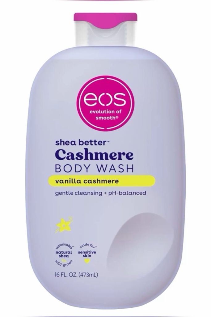 ⭐ eos Shea Better Cashmere Body Wash – Vanilla Cashmere ✨