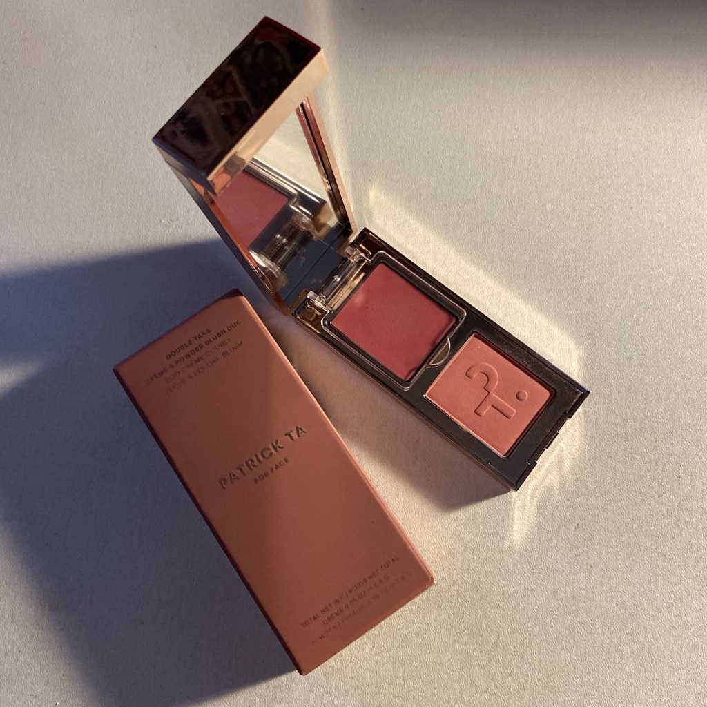 🩷 Patrick Ta Major Headlines Double-Take Crème & Powder Blush Duo – She’s That Girl ✨
