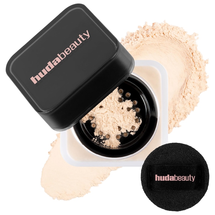 🍰 Huda Beauty Easy Bake Loose Baking & Setting Powder Mini – Pound Cake ✨