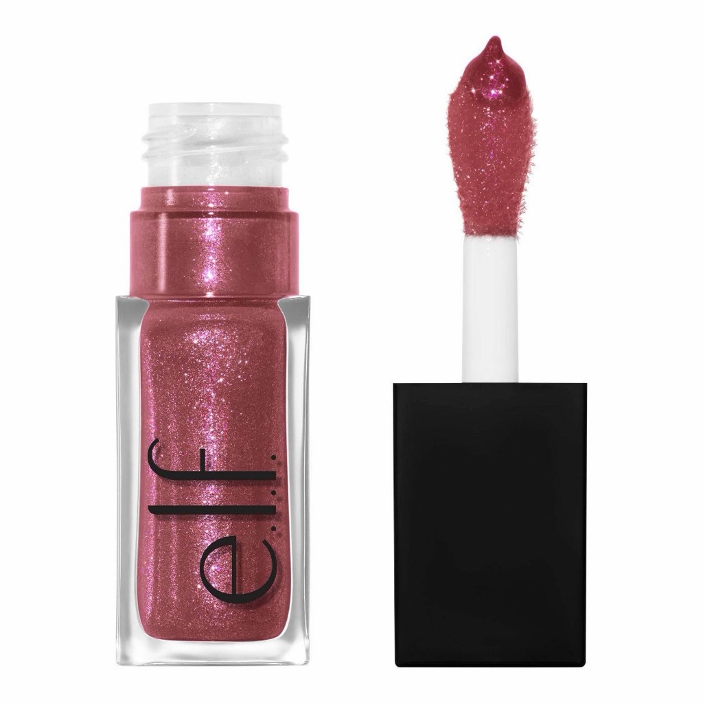 🍷 e.l.f. Glow Reviver Lip Oil – Divine Wine ✨