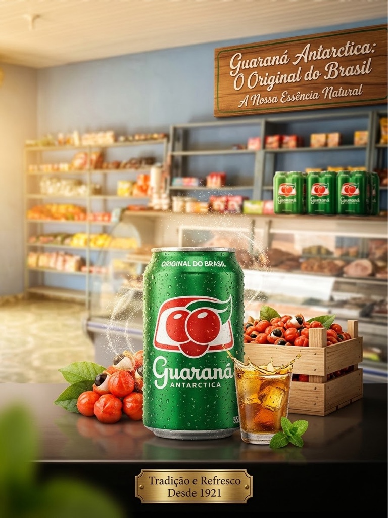 Guaraná Antarctica lata