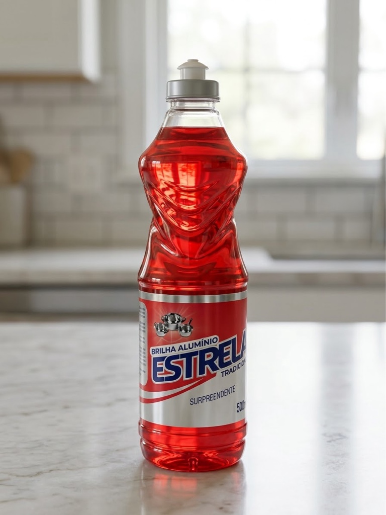 Estrela limpa alumínio 500ml