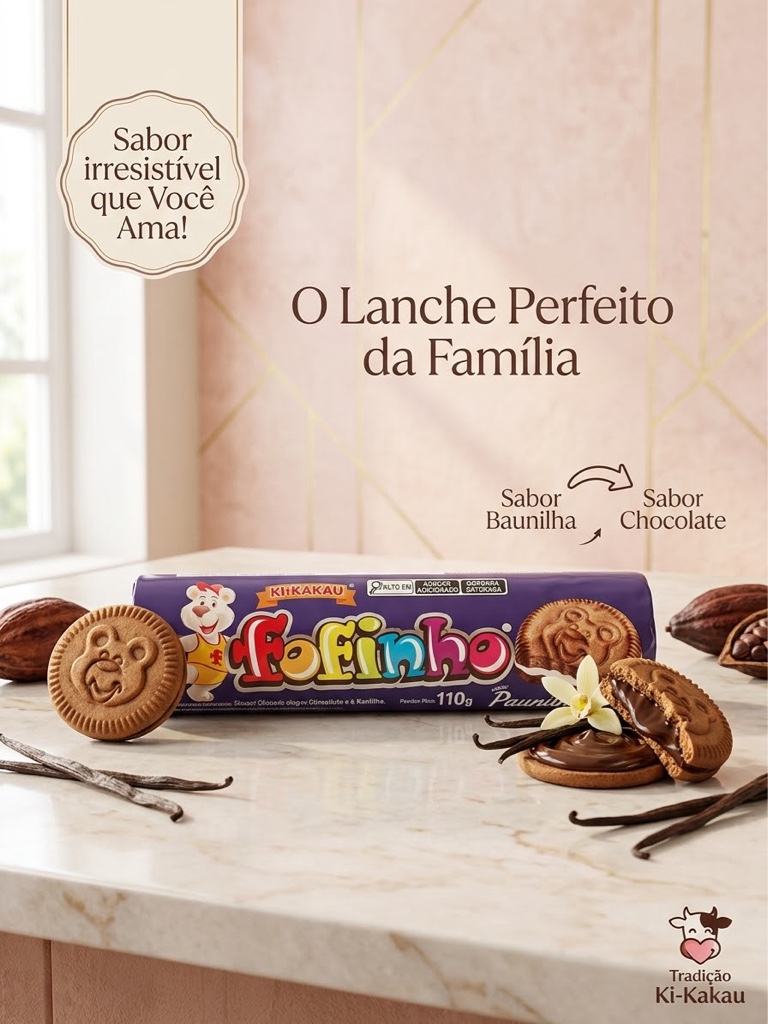 Crokissimo Baunilha biscoito