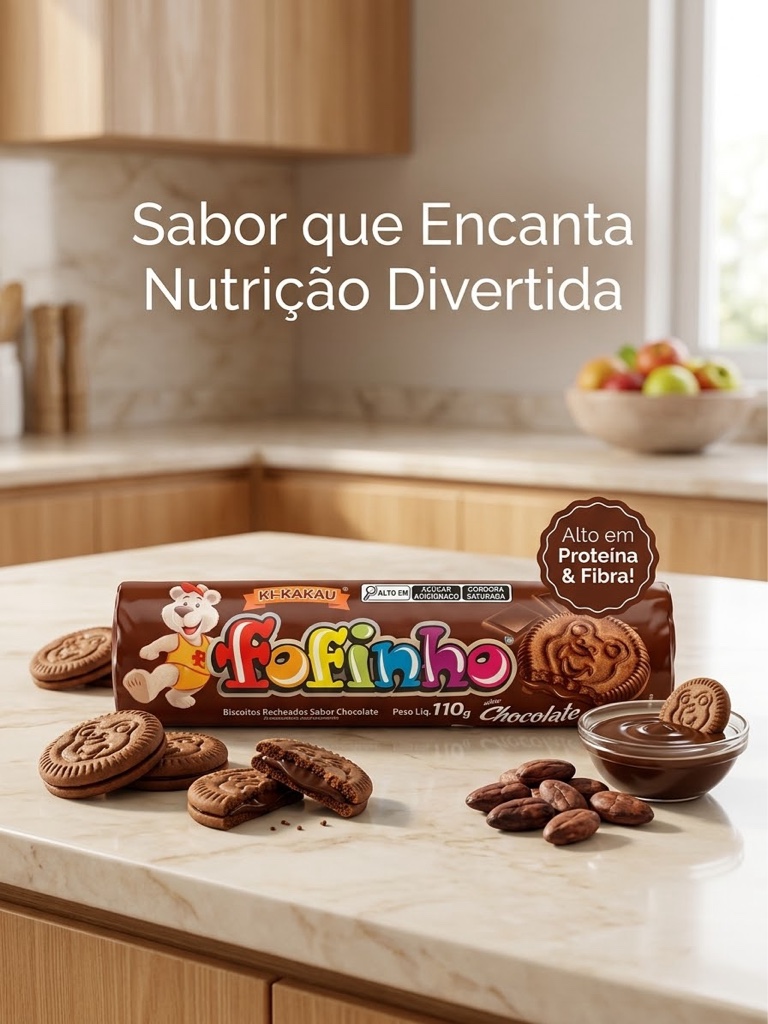 Fofinho biscoito chocolate