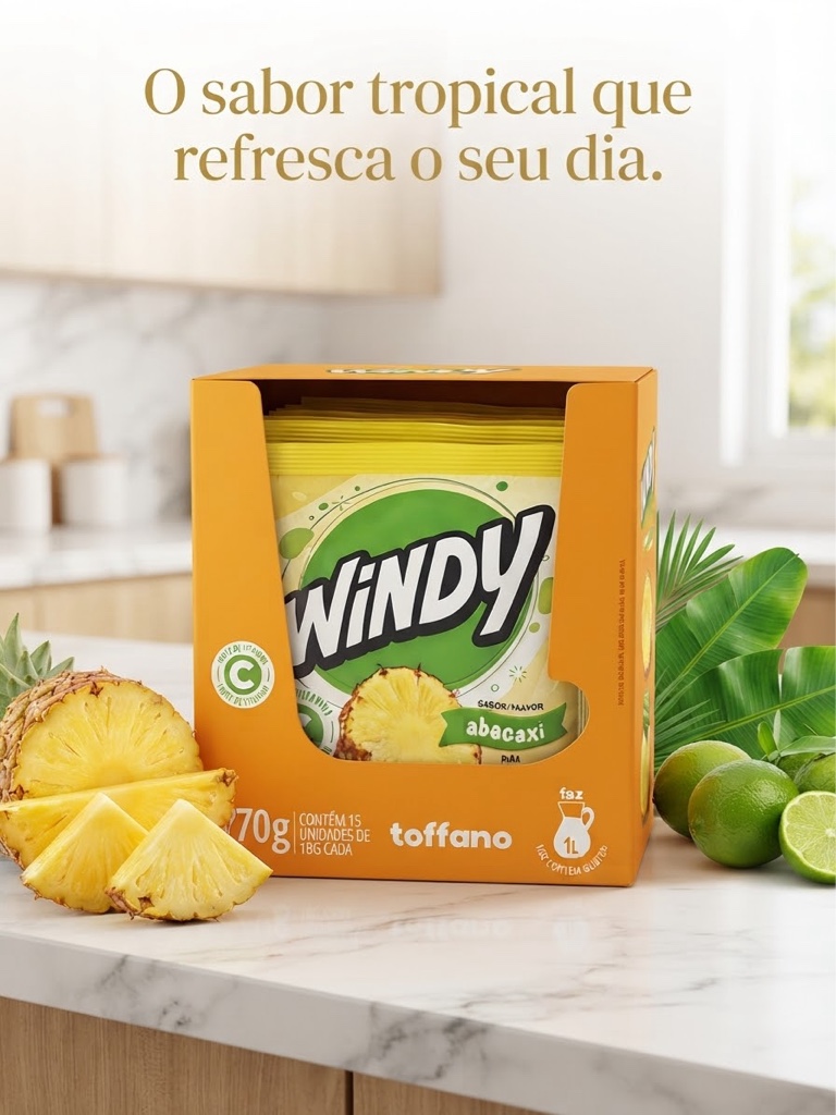 Windy suco sortidos 270g