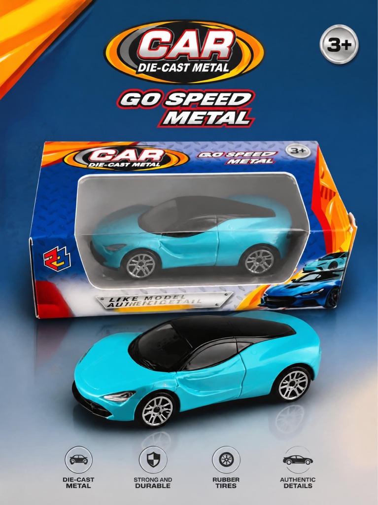 Carrinho esportivo sortido