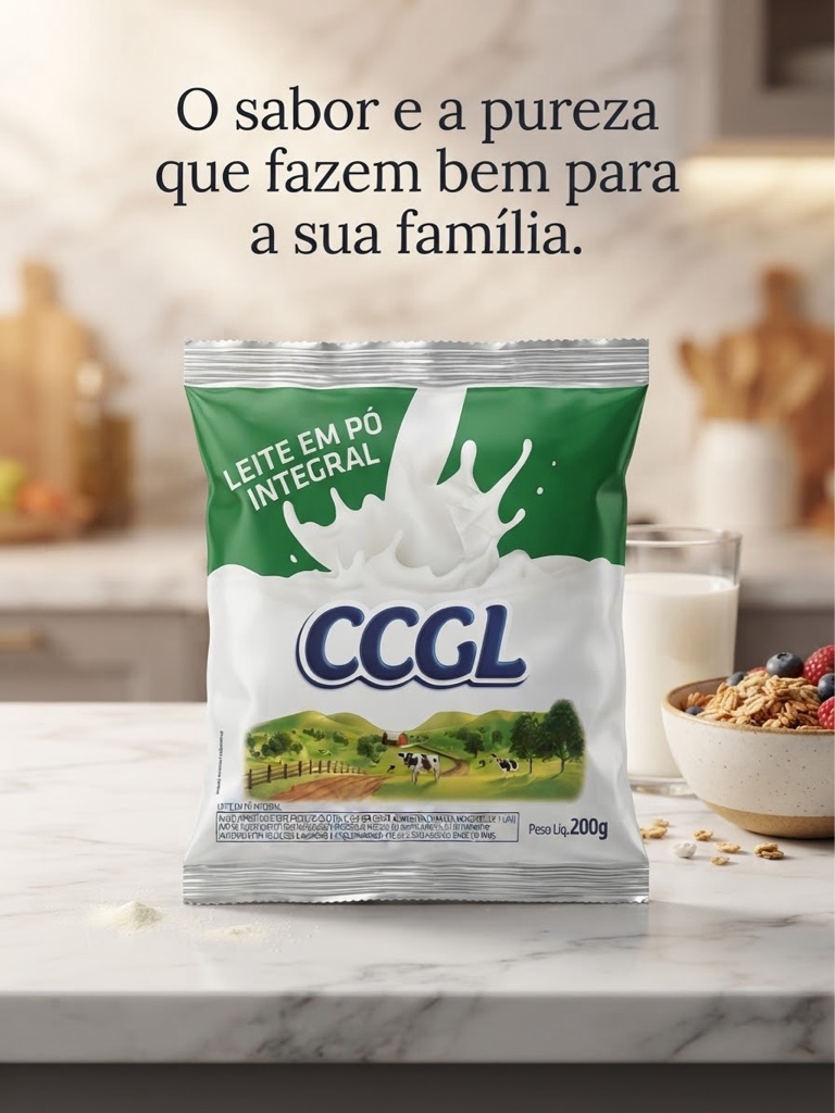 Leite em pó