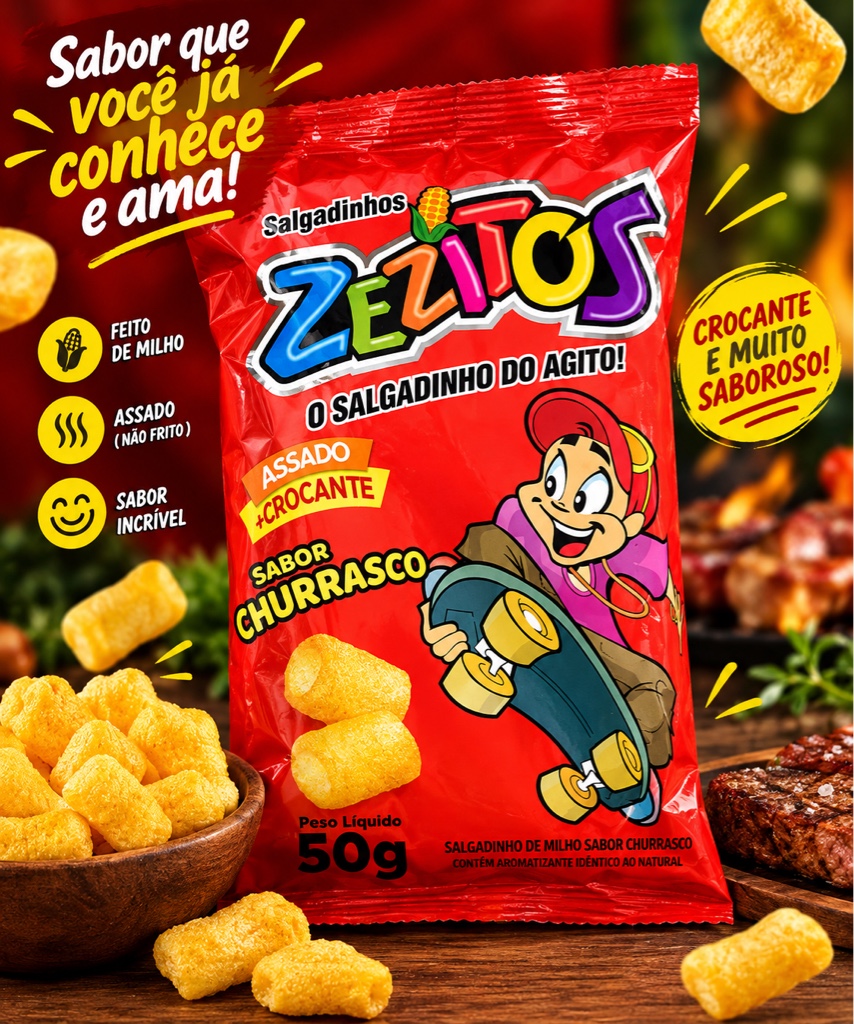 Zezitos churrasco 50g