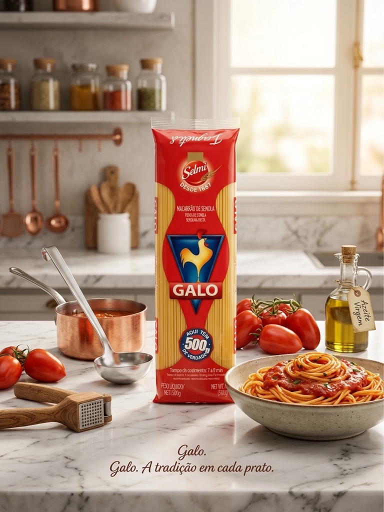 Galo macarrão espaguete 500g