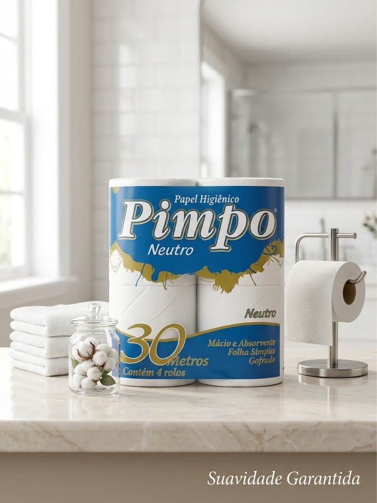 Pimpo papel higienico neutro 30m