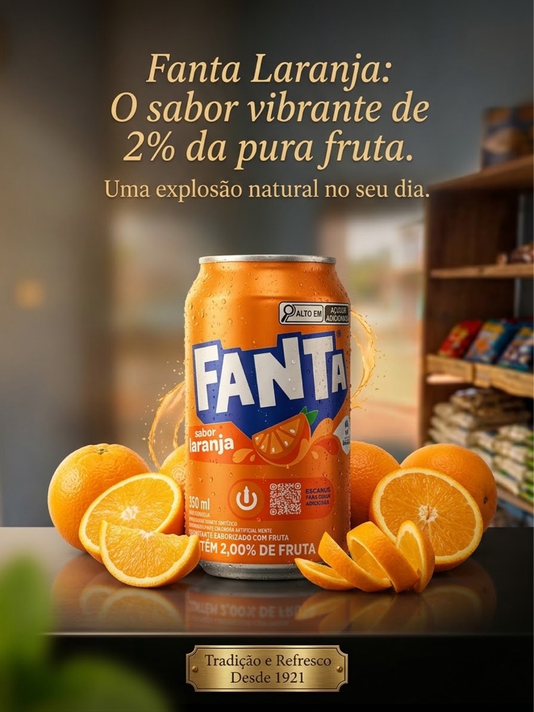 Fanta laranja lata