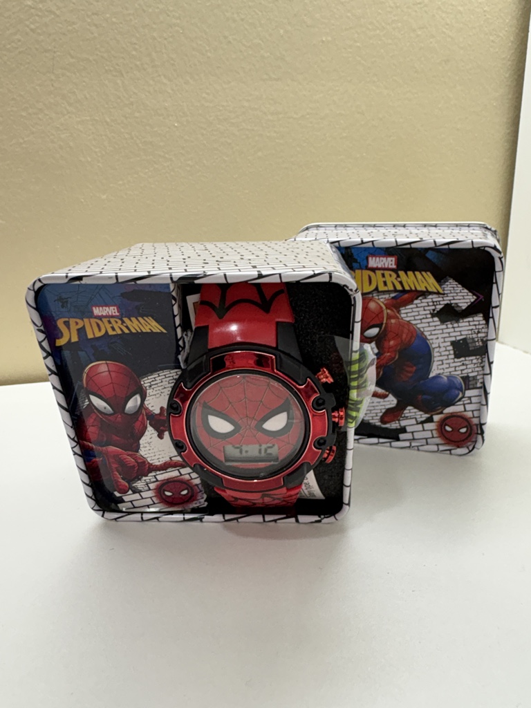 Marvel Spider-Man reloj rojo