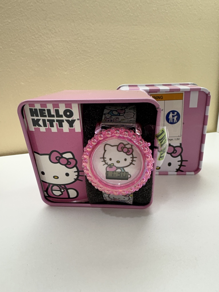 Hello Kitty reloj rosa