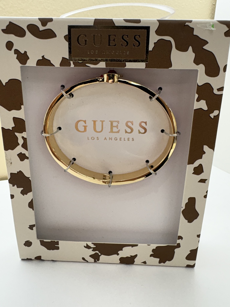 Guess brazalete dorado