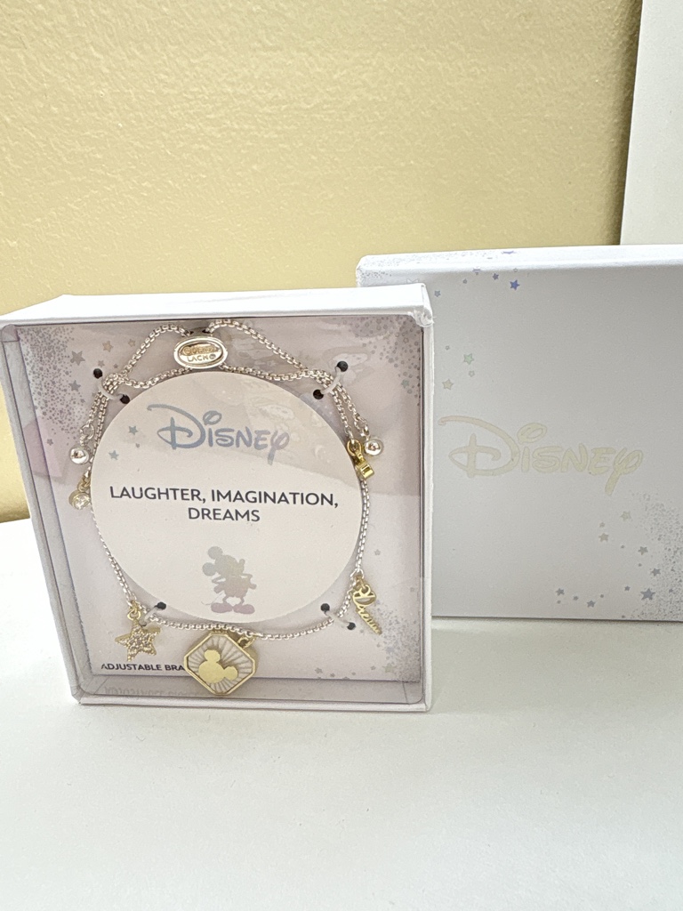 Disney pulsera ajustable dorada