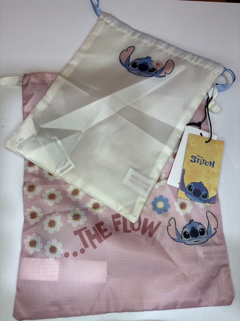 Disney Stitch bolsita rosa