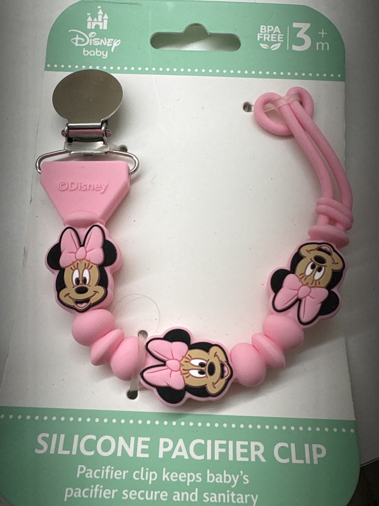 Disney baby Minnie clip rosado