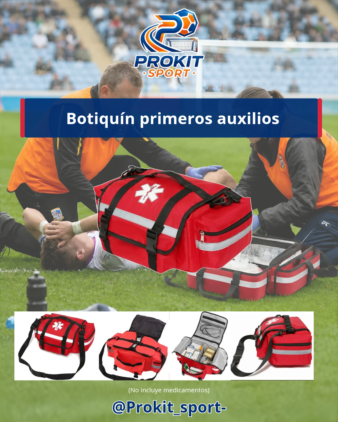 Botiquín primeros auxilios Prokit Sport