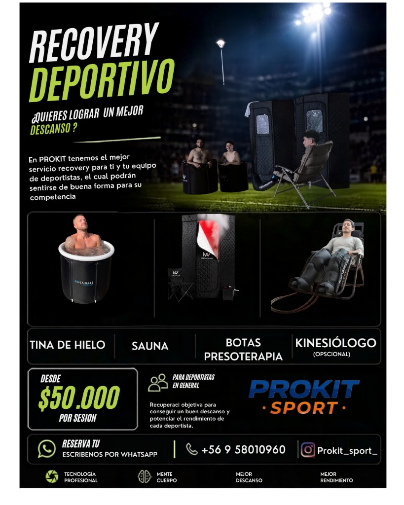 Recovery post entrenamiento