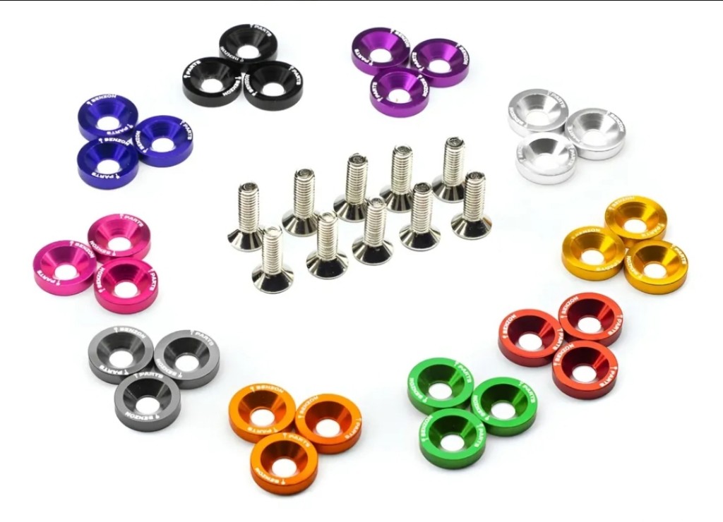 Arandelas anodizadas