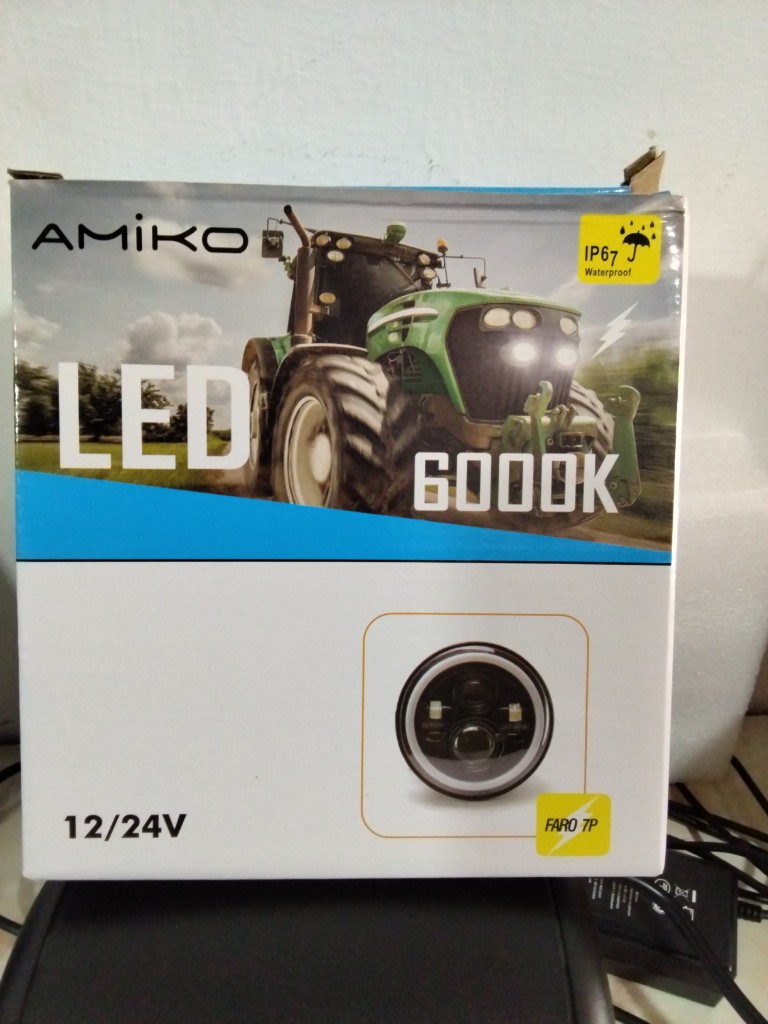 Faro Red 7 pulgadas Nitroled