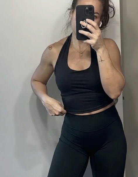 Contour Halter Top S Negro
