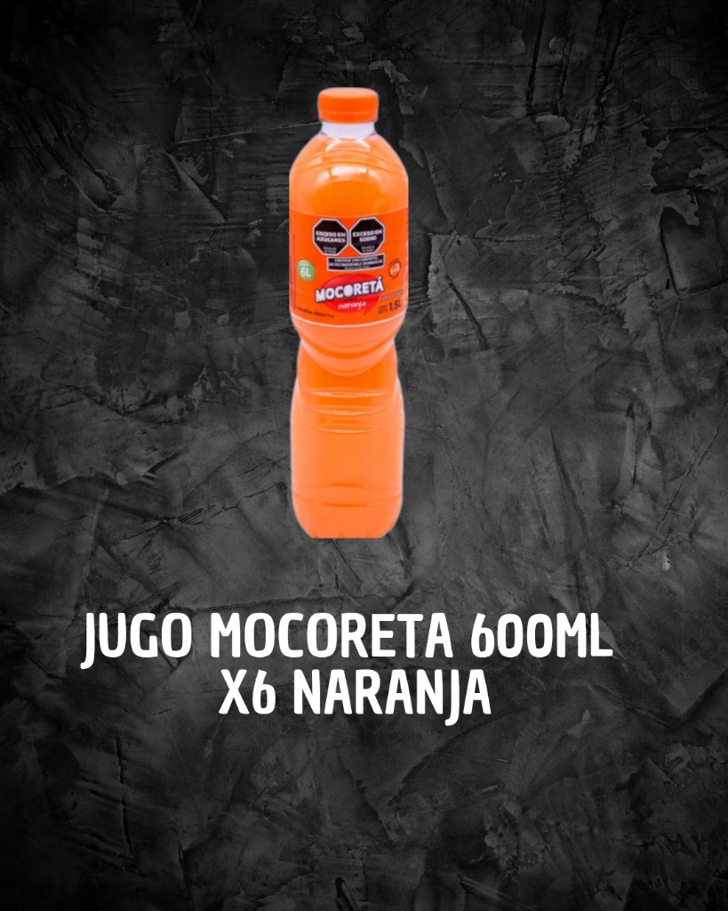 Jugo Mocoreta x 600ml Naranja