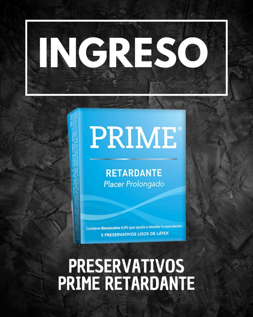 Preservativos Prime Retardante