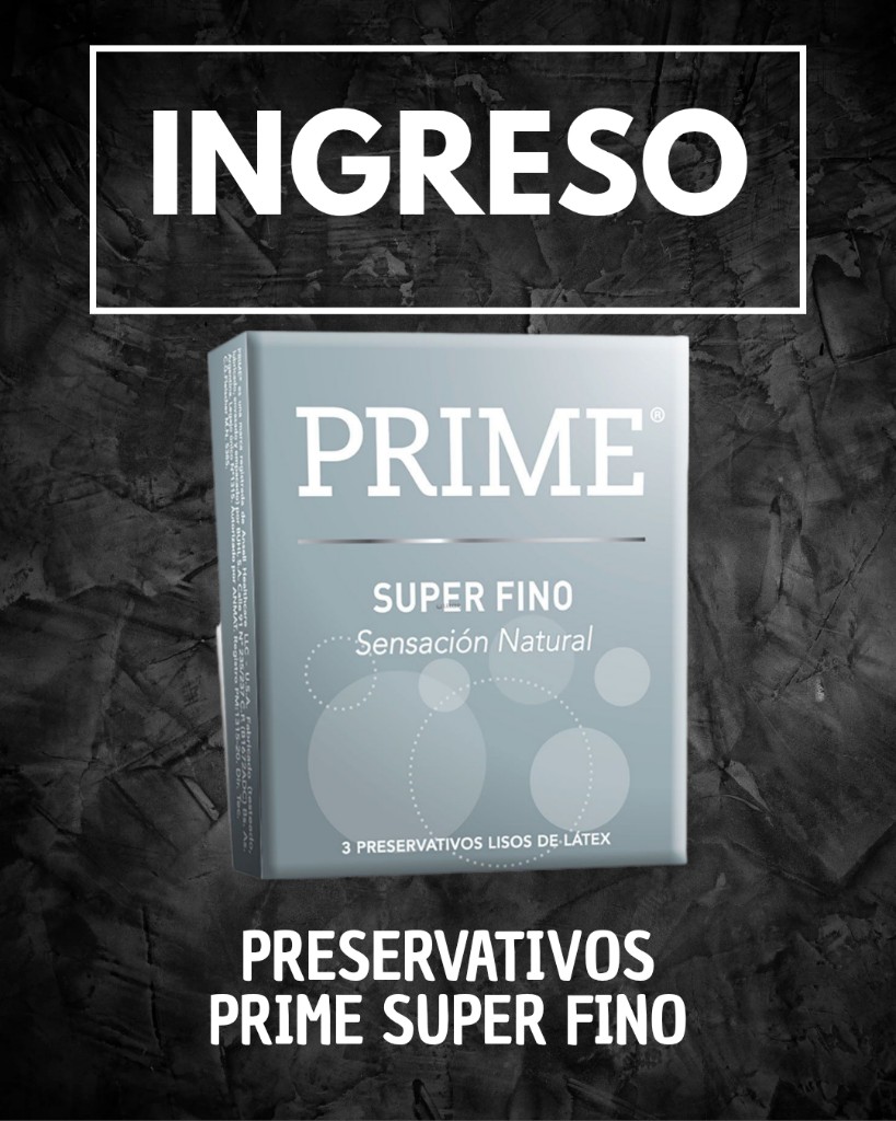 Preservativos Prime Super Fino