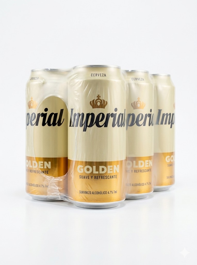 Cerveza Imperial Golden 473ml