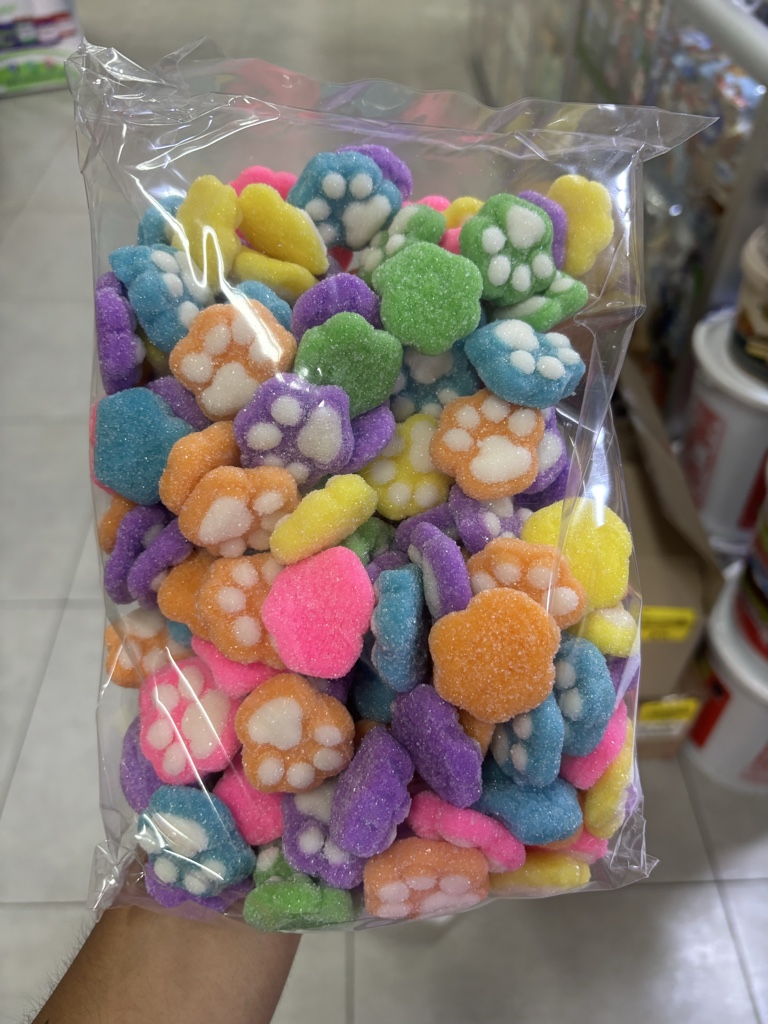 Gomitas huellitas