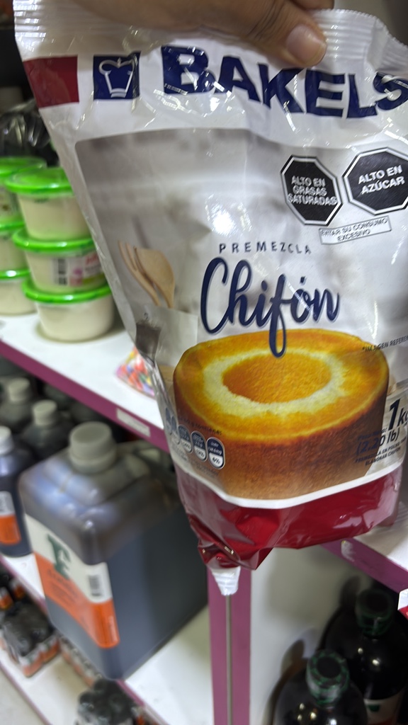 Pre mezcla bakels chifon