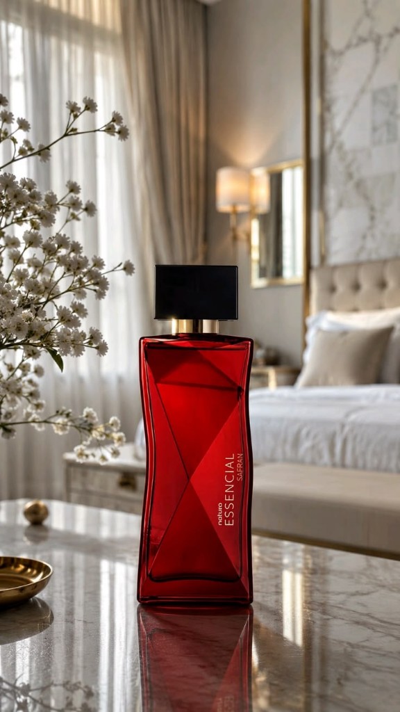 Deo parfum essencial safran feminino 100ml