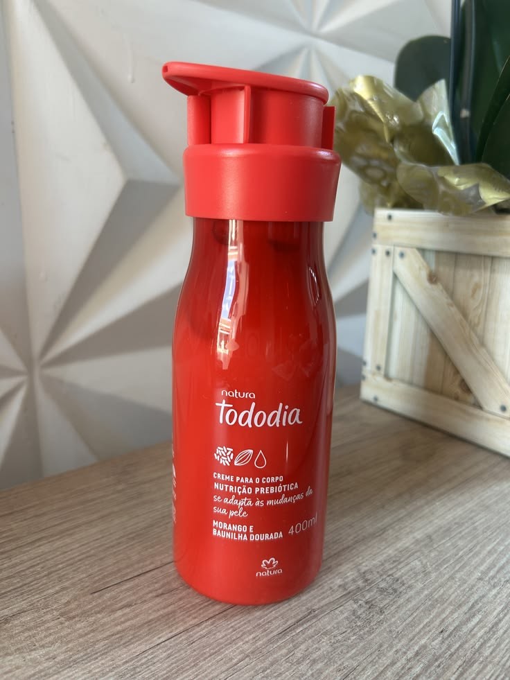 Hidratante corporal natura tododia morango e baunilha