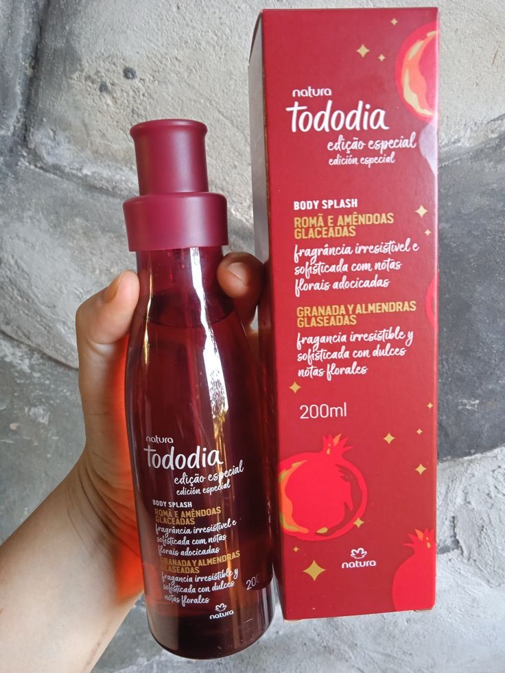 Body splash natura tododia maçã caramelizada e baunilha