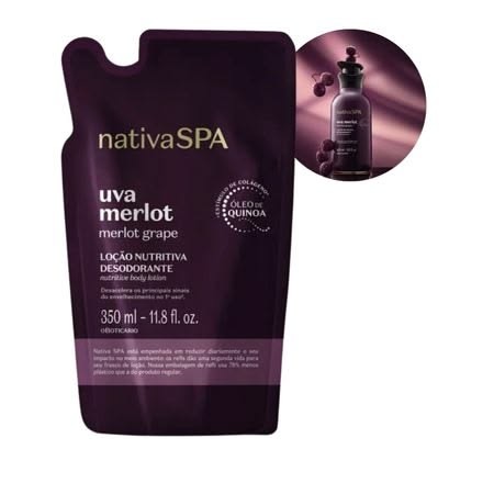 Refil nativa spa uva merlot