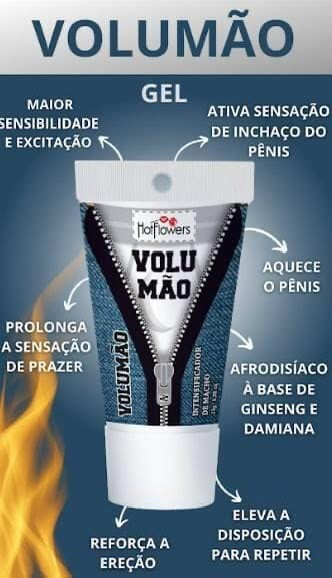 Hot Flowers Volumão gel