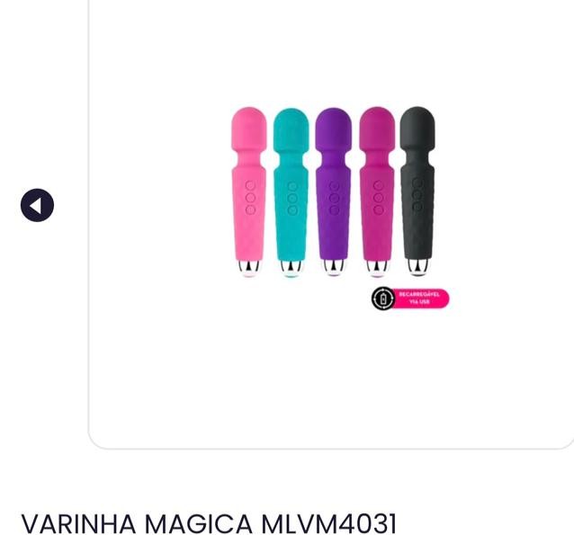 Varinha Mágica grande 20 modos de vibração