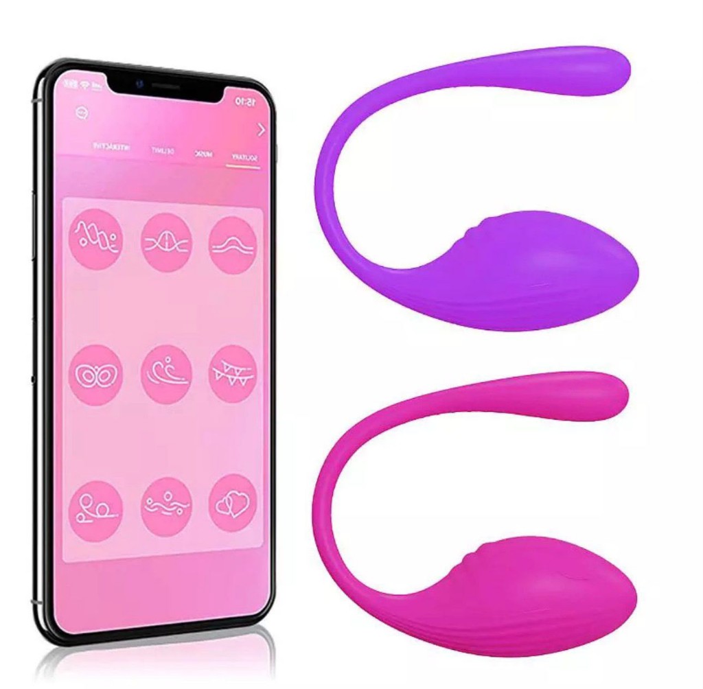Vibrador com app rosa casal