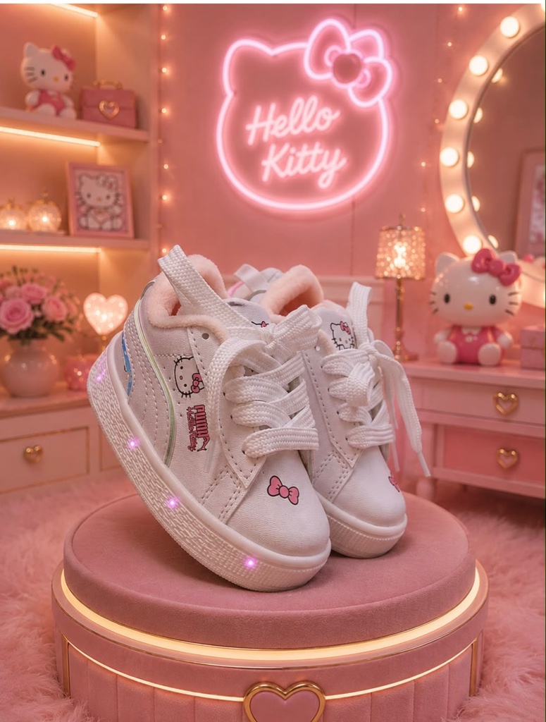 Hello Kitty tenis blancos 2