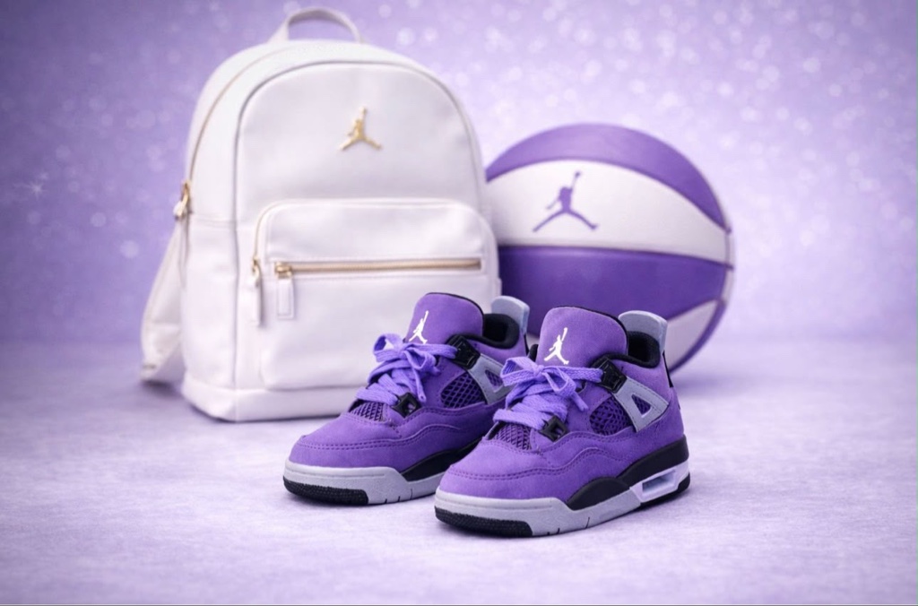 Jordan tenis morados